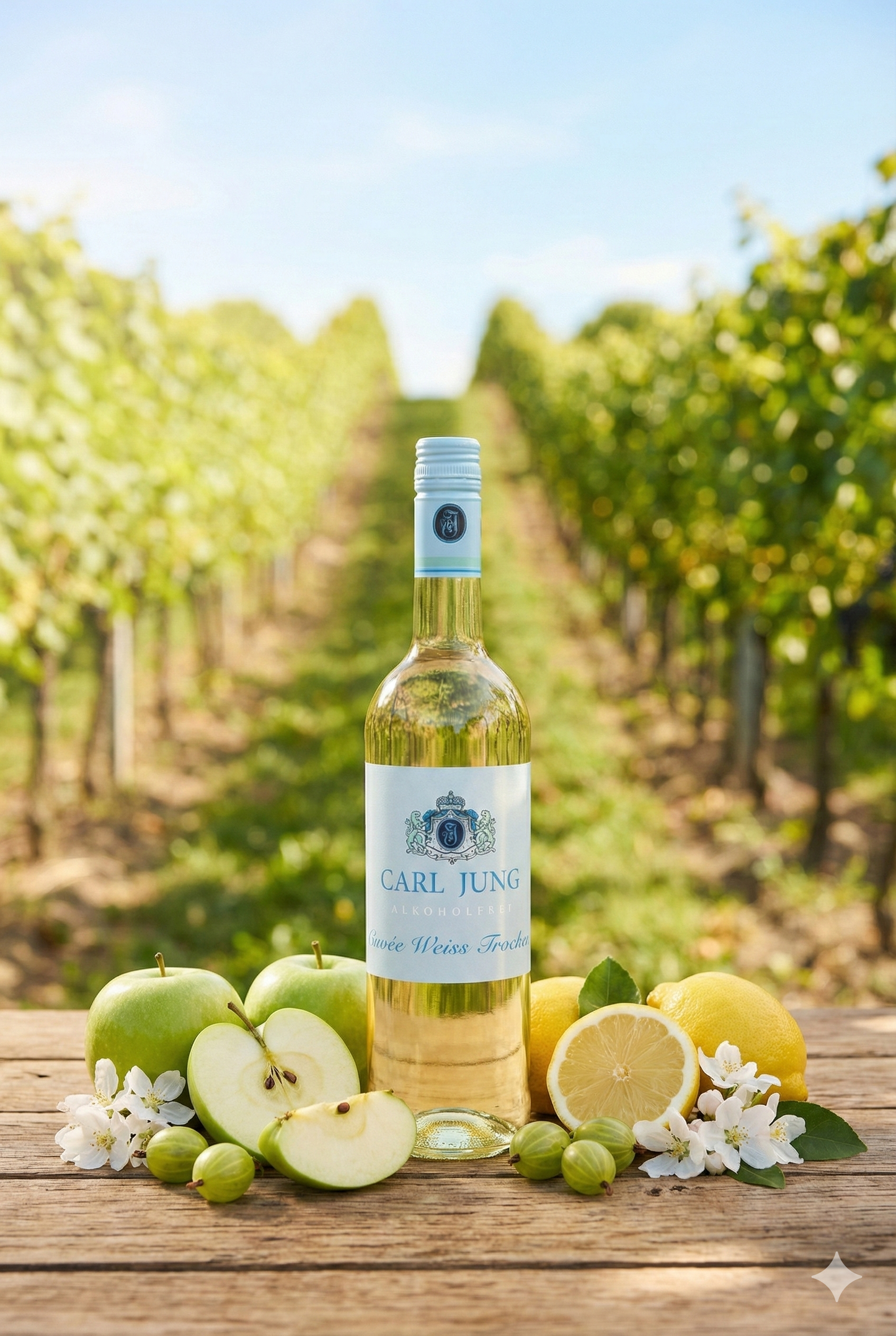 Carl Jung - Cuvée Weiss trocken - Alcohol-Free Geschmacksprofil