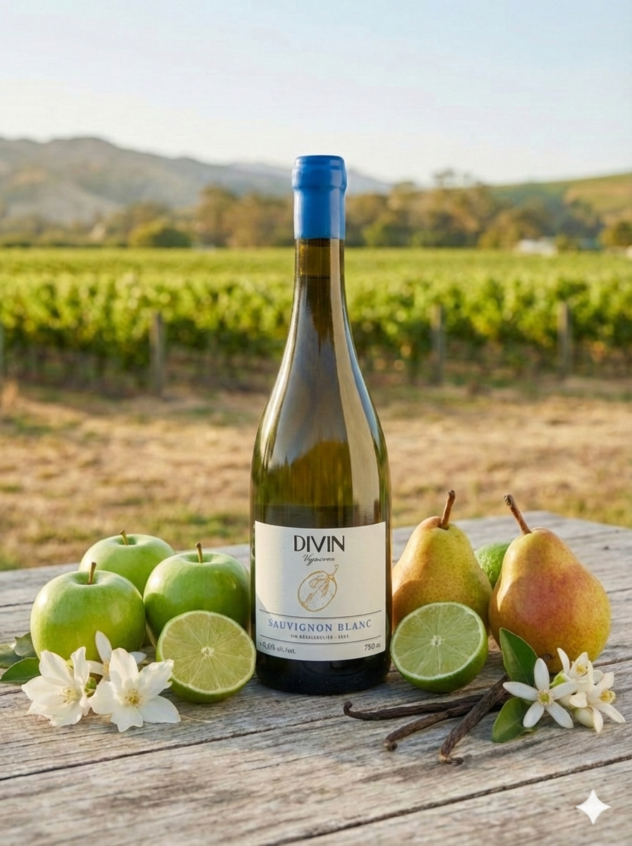 Divin Sauvignon Blanc 0.5% - Alkoholarmer Weisswein