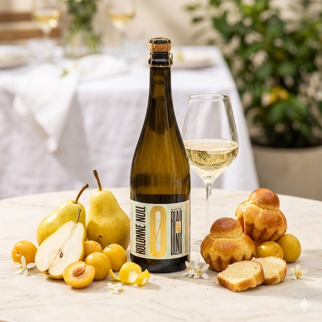 Kolonne Null - Cuvée Blanc No. 1 Sparkling - Alcohol-Free Geschmacksprofil