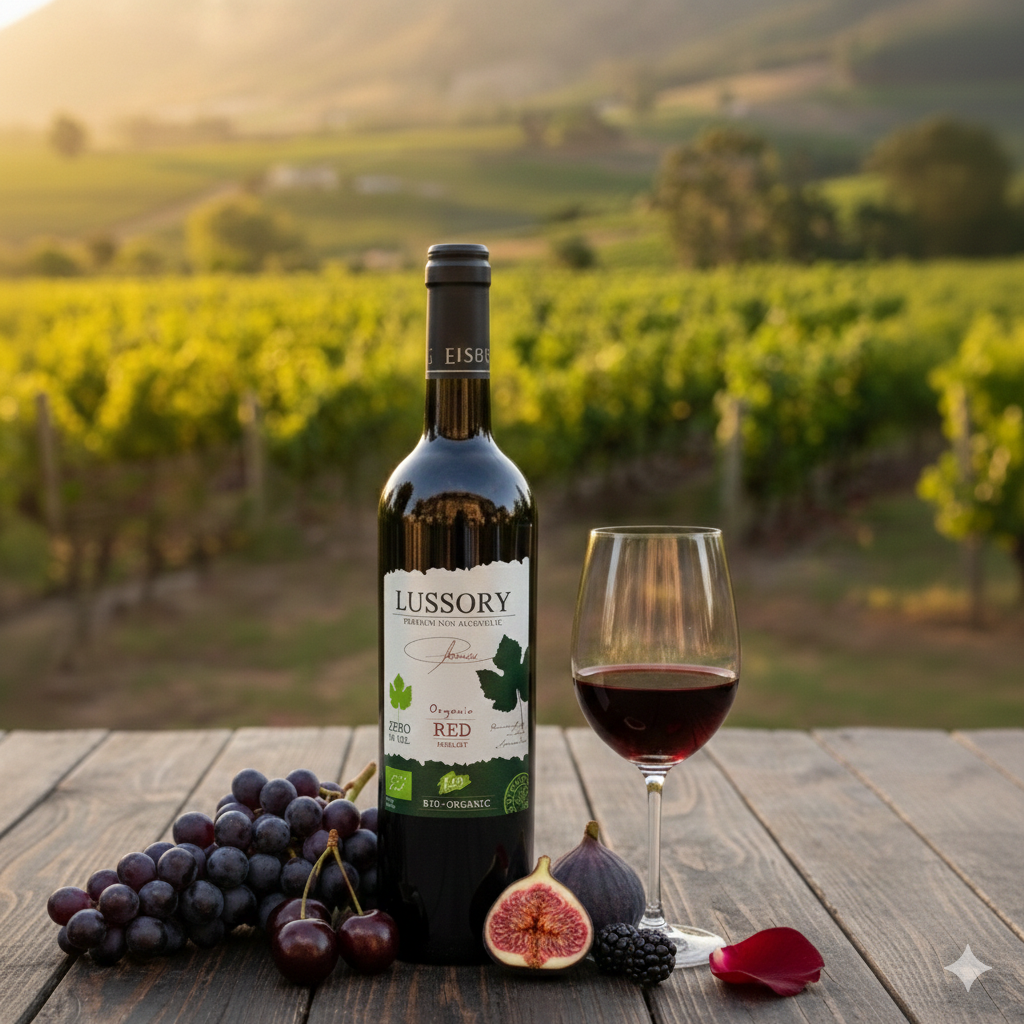 Lussory Premium - Red Merlot - Alcohol-Free Geschmacksprofil