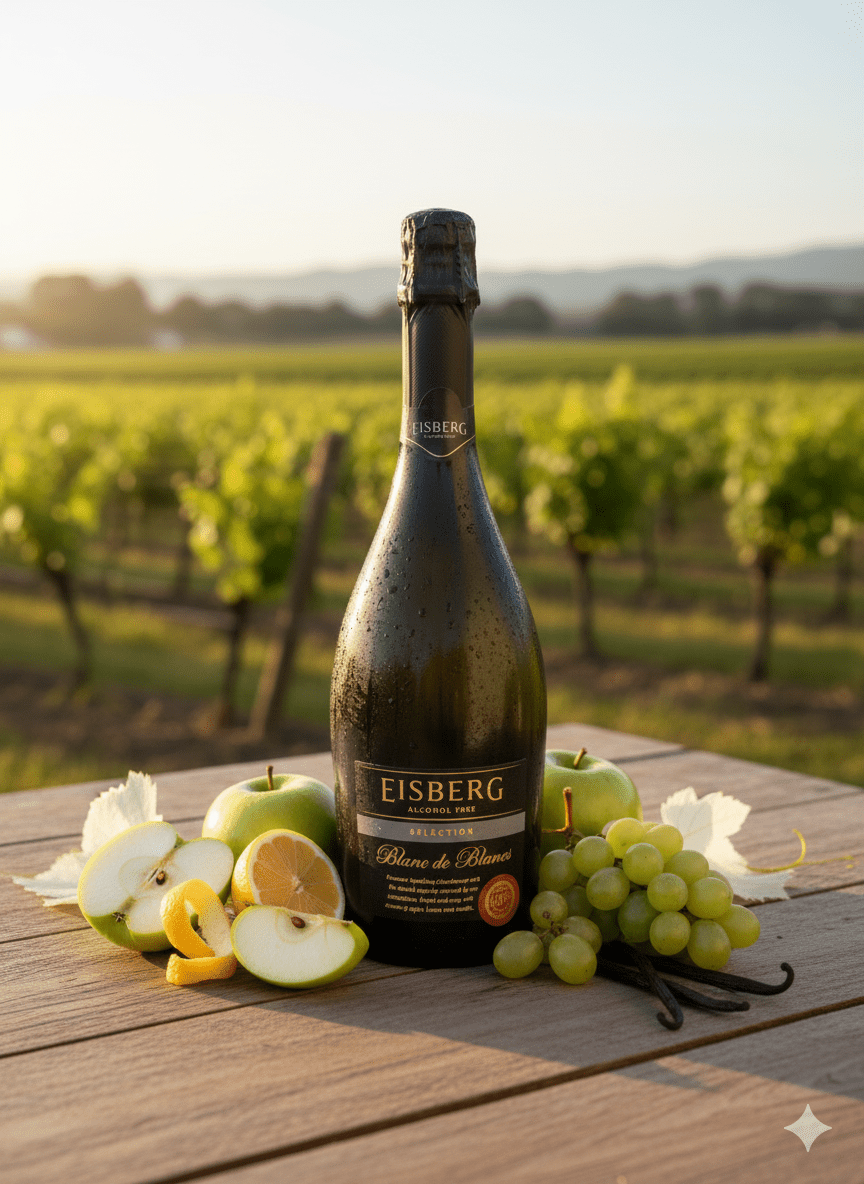Eisberg Selection - Sparkling White Wine Blance de Blancs - Alcohol - Free - Alcfree.ch