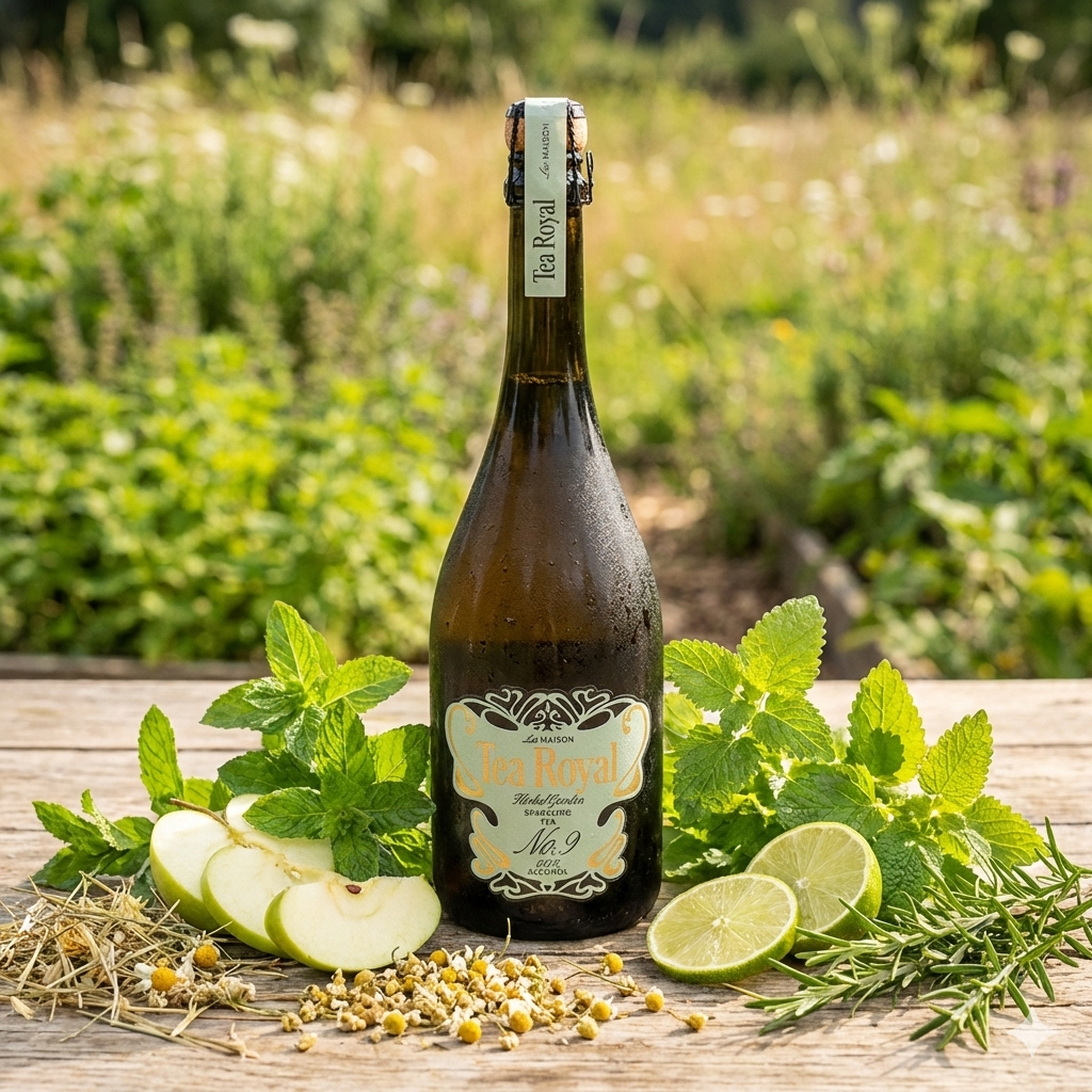 Firmenich Sparkling Tea Royal Blanc No.9 - Herbal Garden 0.0% - Alcfree.ch