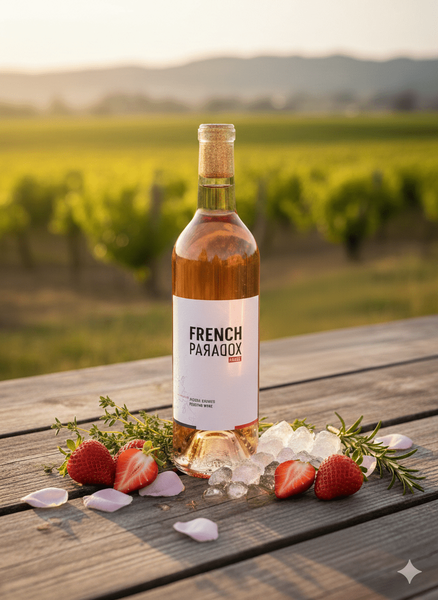 French Paradox Rosé - Alcohol - Free - Alcfree.ch