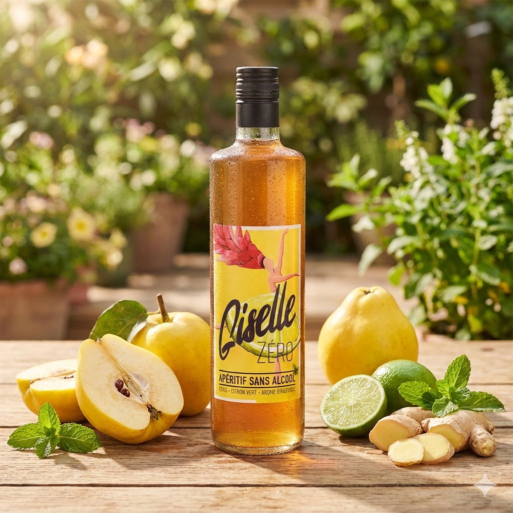 Giselle Zéro Apéritif - Alcohol - Free - Alcfree.ch