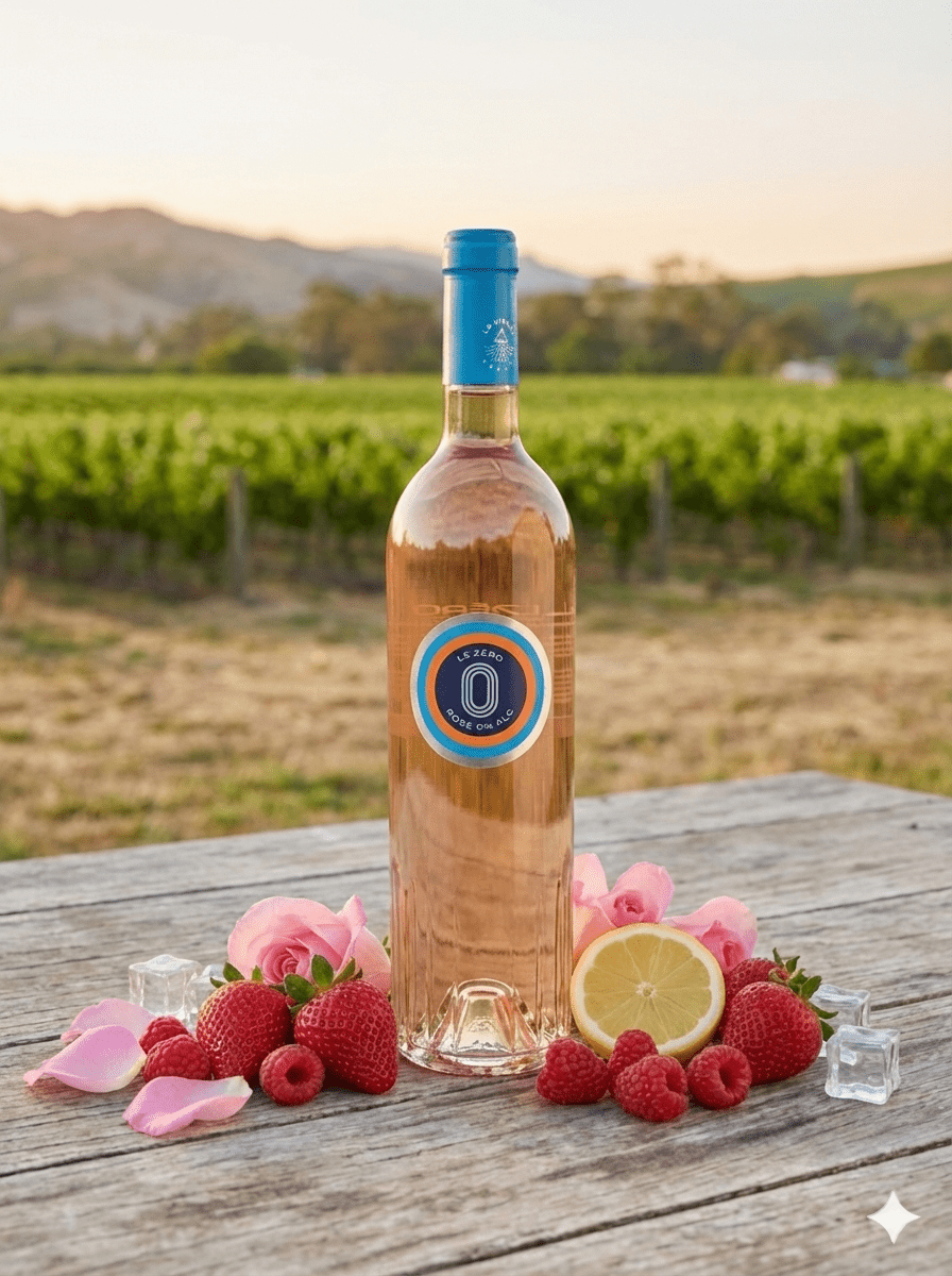 Le Zéro - Dealcoholized Rosé - Alcohol - Free - Alcfree.ch