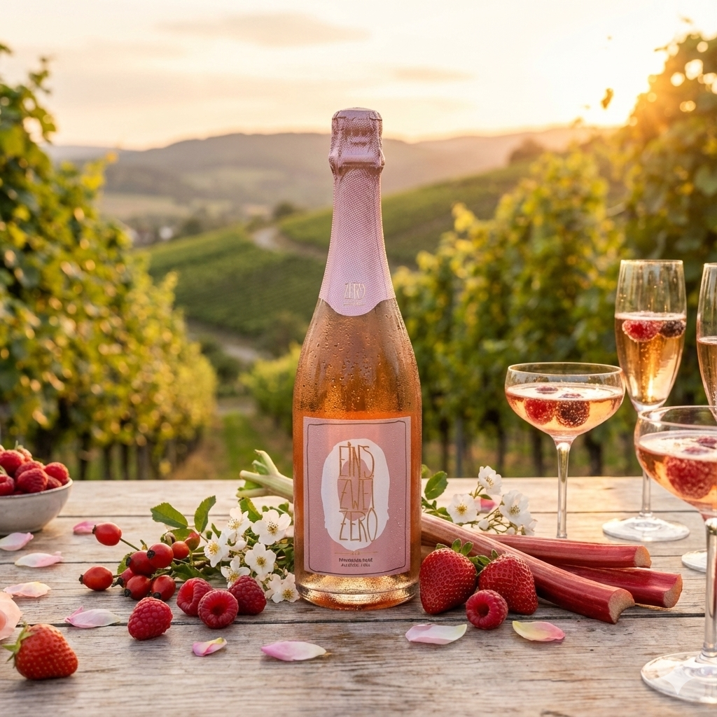 Leitz Eins - Zwei - Zero Sparkling Rosé - Alcohol - Free - Alcfree.ch