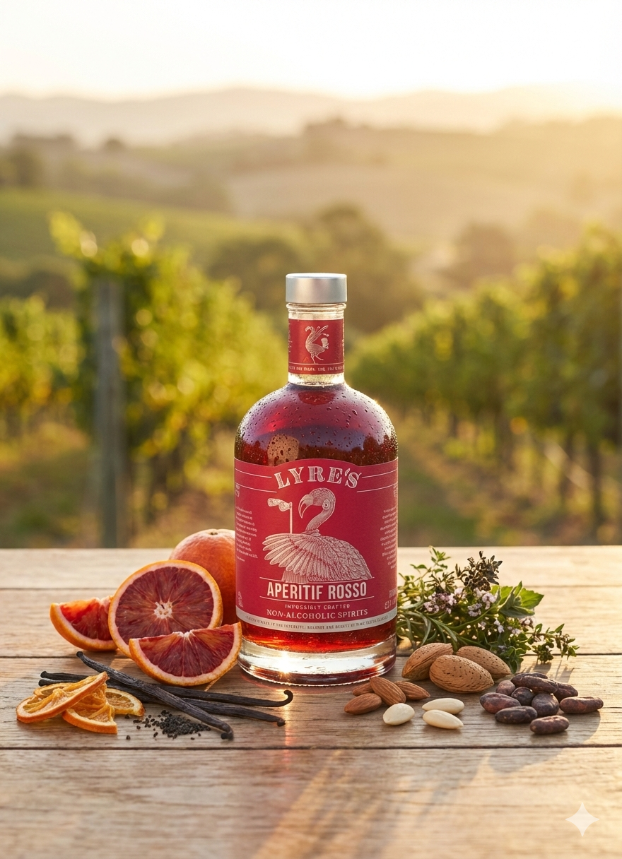 Lyre's - Aperitif Rosso - Alcohol - Free - Alcfree.ch