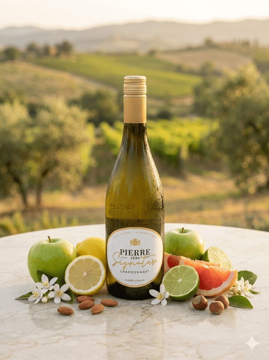 Pierre Zero - Signature Chardonnay - Alcohol - Free - Alcfree.ch