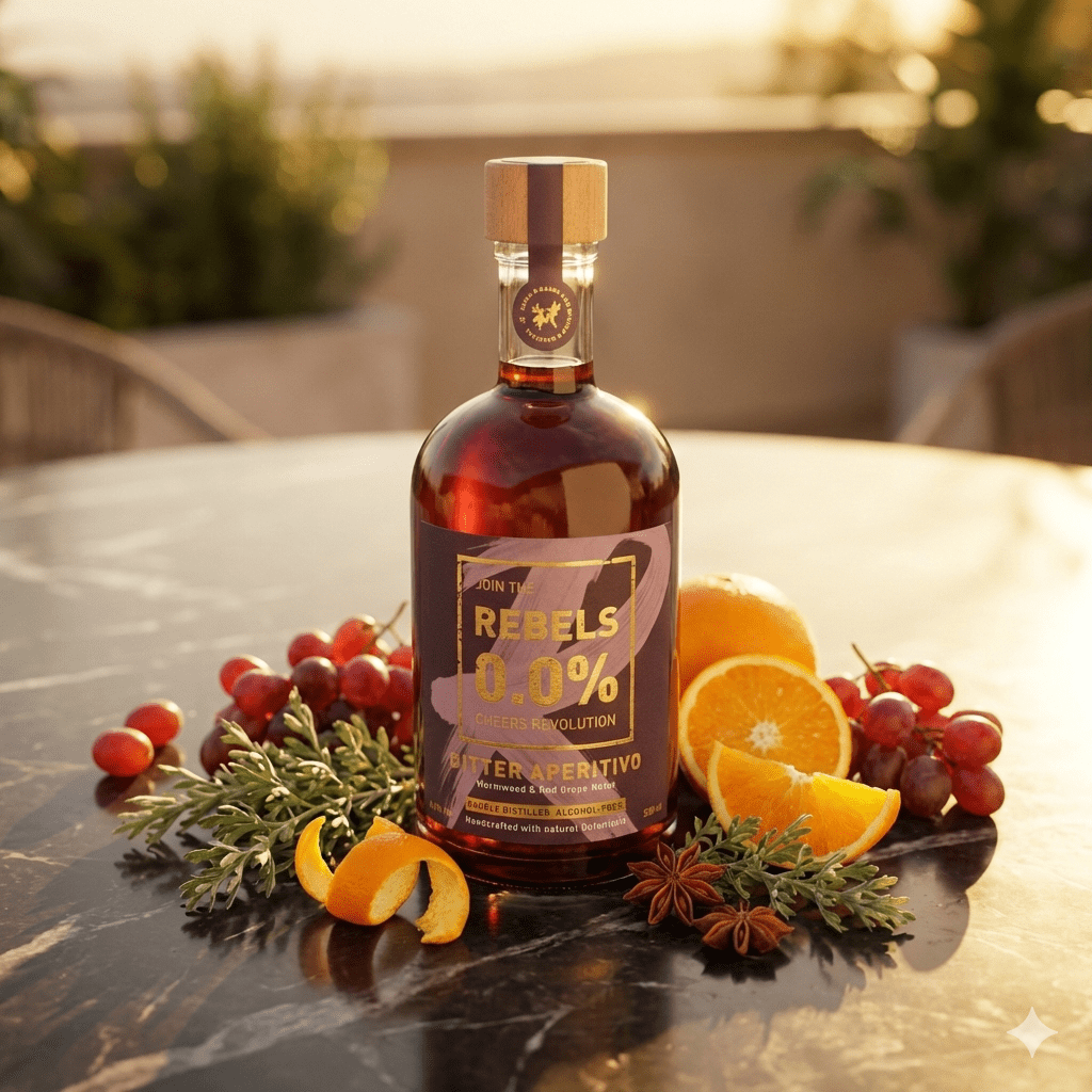 REBELS 0.0% - Bitter Aperitivo Aperitif Alternative - Alcfree.ch