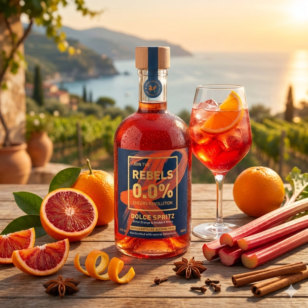 Rebels 0.0% - Dolce Spritz Italian Spritz alternative - Alcfree.ch