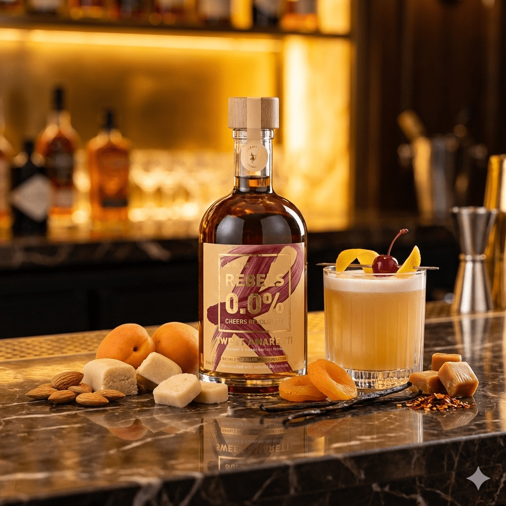 REBELS 0.0% - Sweet Amaretti Amaretto Alternative - Alcfree.ch