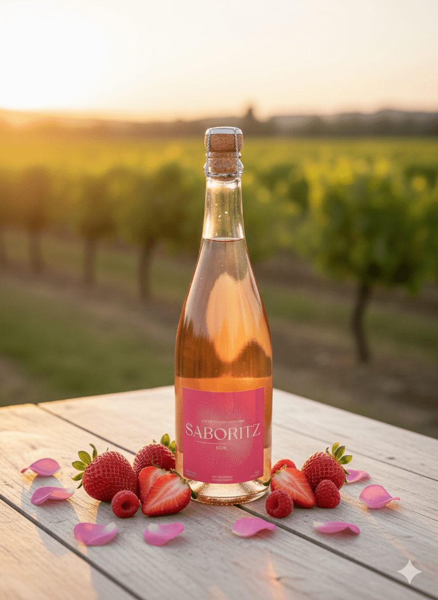 Saboritz - Rosé Sparkling - Alcohol - Free - Alcfree.ch