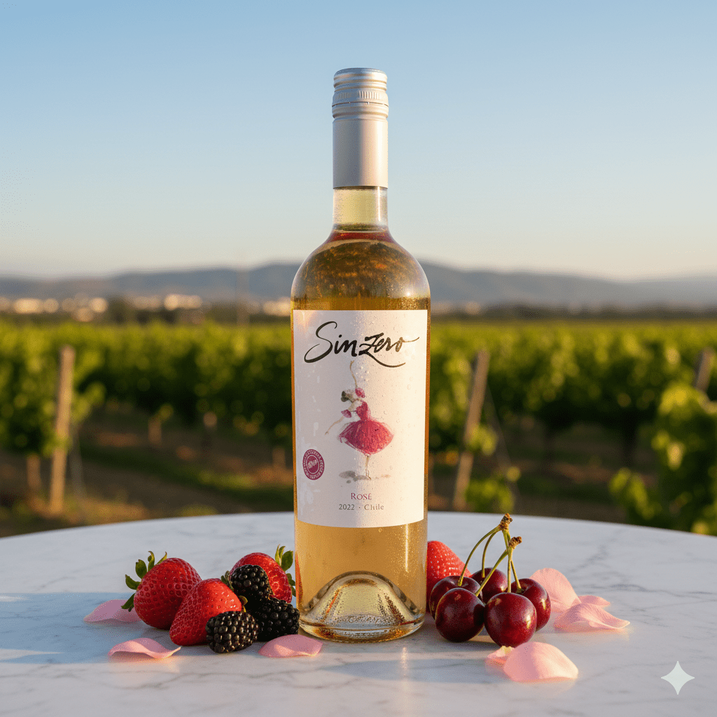 SinZero - Rosé - Alcohol - Free - Alcfree.ch