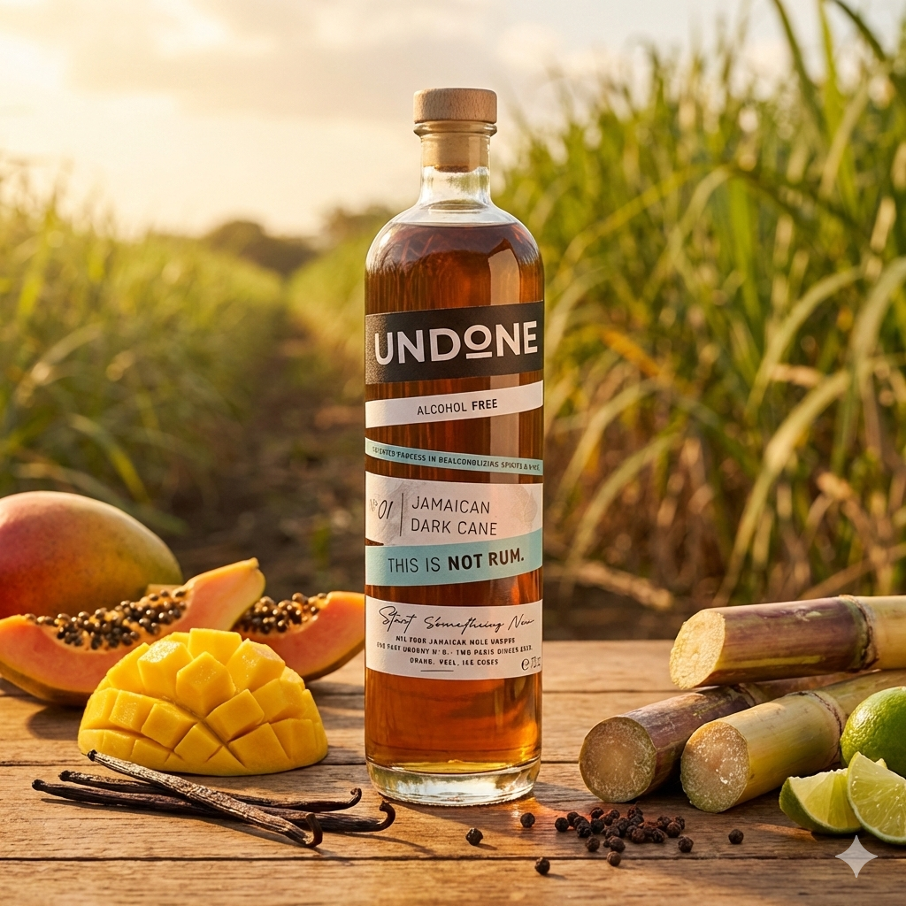 Undone No. 1 Jamaican Dark Cane - Alcohol - Free - Alcfree.ch