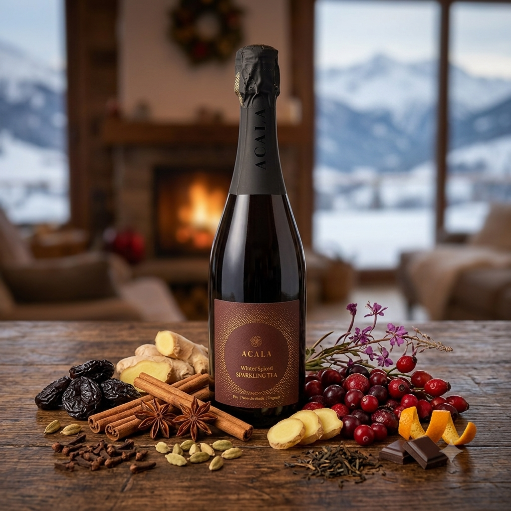 Acala Winter Spiced - Organic Sparkling Tea 0.0% - Alcfree.ch