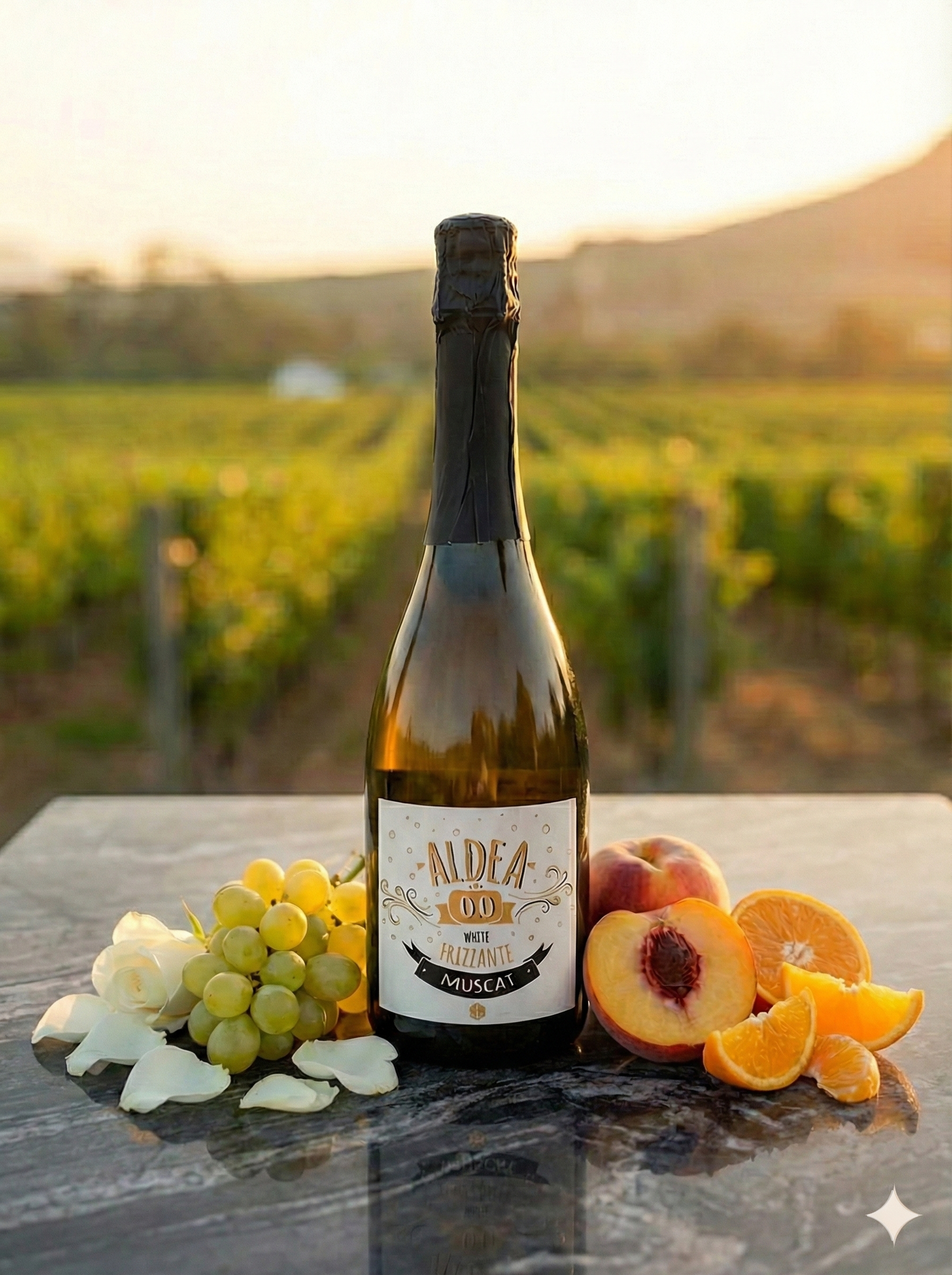 Aldea 0.0 - White Frizzante Muscat - Alcohol-Free Geschmacksprofil