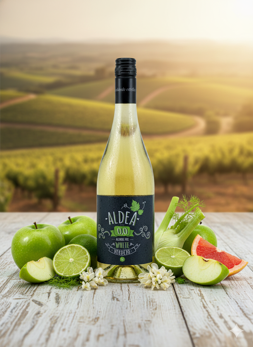 Aldea 0.0 - White Verdejo - Alcohol-Free Geschmacksprofil