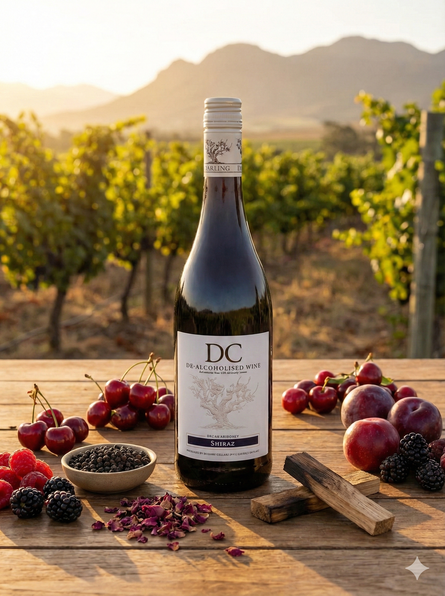 DC - Red Wine Shiraz - Alcohol-Free Geschmacksprofil