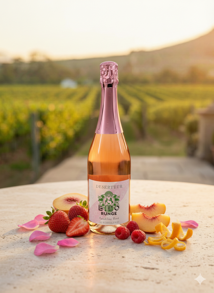 Deserteur Sparkling Rosé - Sans Alcool