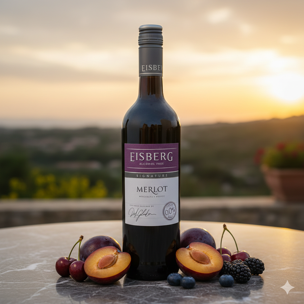 Eisberg Signature Merlot - Lifestyle