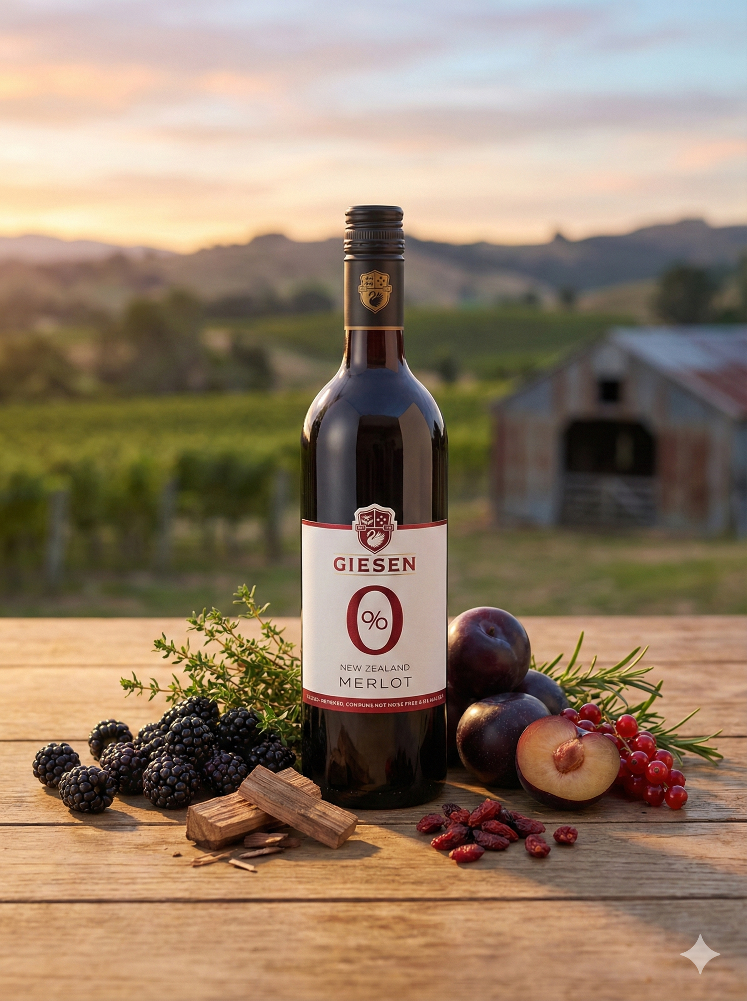 Giesen - 0% Merlot - Alcohol-Free Geschmacksprofil