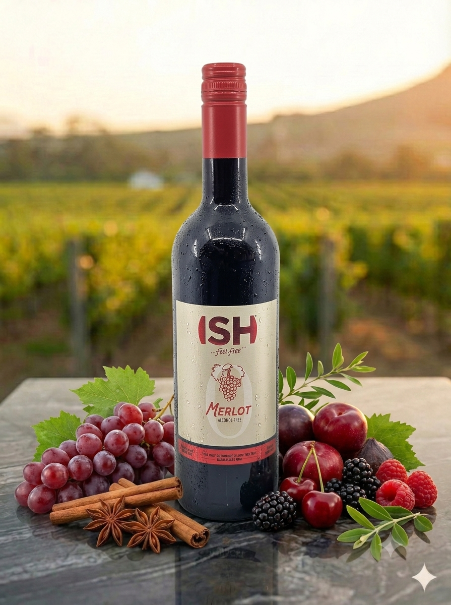 ISH - Merlot - Alcohol-Free - Alcfree.ch
