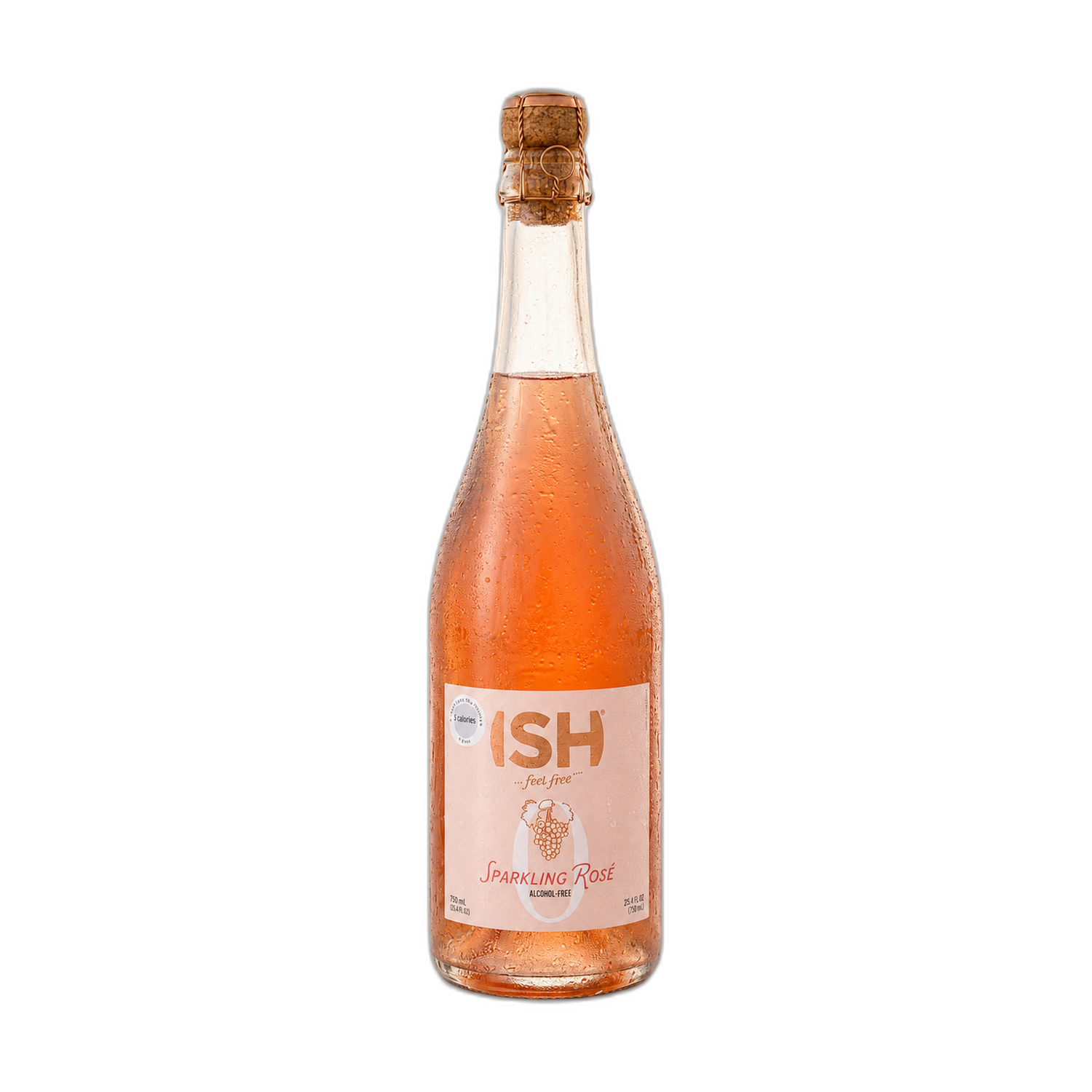 ISH - Sparkling Rosé - Alcohol-Free - Alcfree.ch