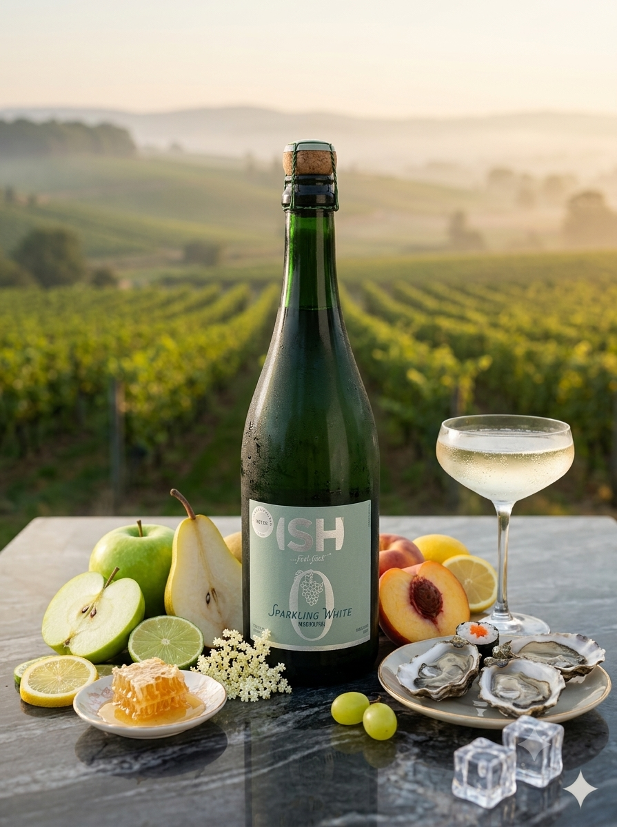ISH - Sparkling White - Alcohol-Free - Alcfree.ch