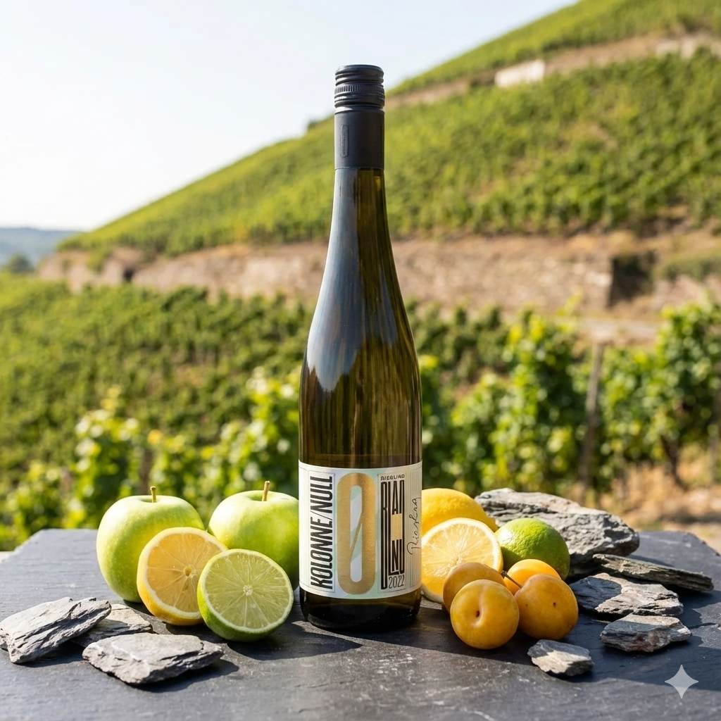 Kolonne Null - Riesling - Alcohol-Free Geschmacksprofil