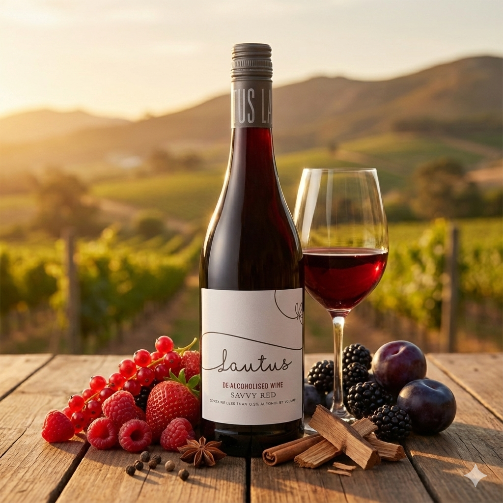 Lautus - Savvy Red - Alcohol-Free Geschmacksprofil