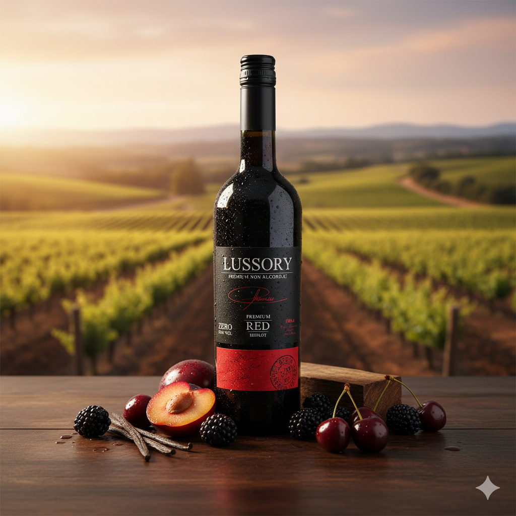Lussory Premium - Red Merlot - Alcohol-Free Geschmacksprofil