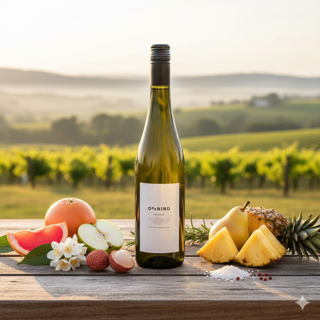 Oddbird - Presence Organic White - Alcohol-Free Geschmacksprofil