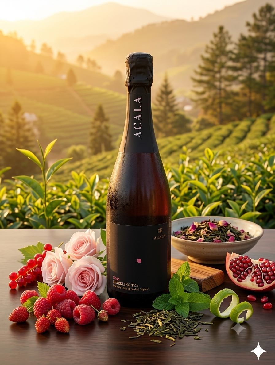 Acala Rosé Style - Organic Sparkling Tea 0.0% - Alcfree.ch