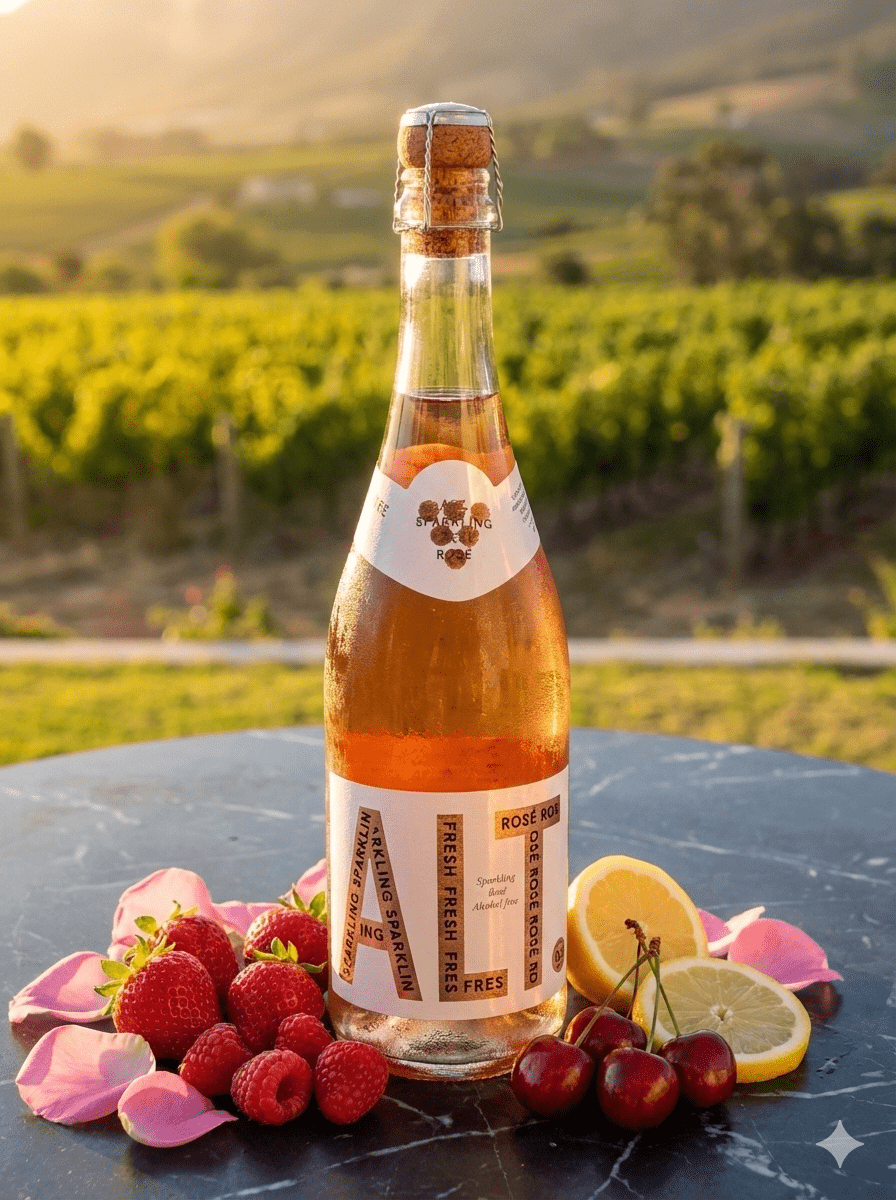 ALT. - Sparkling Rosé - Alcohol - Free - Alcfree.ch