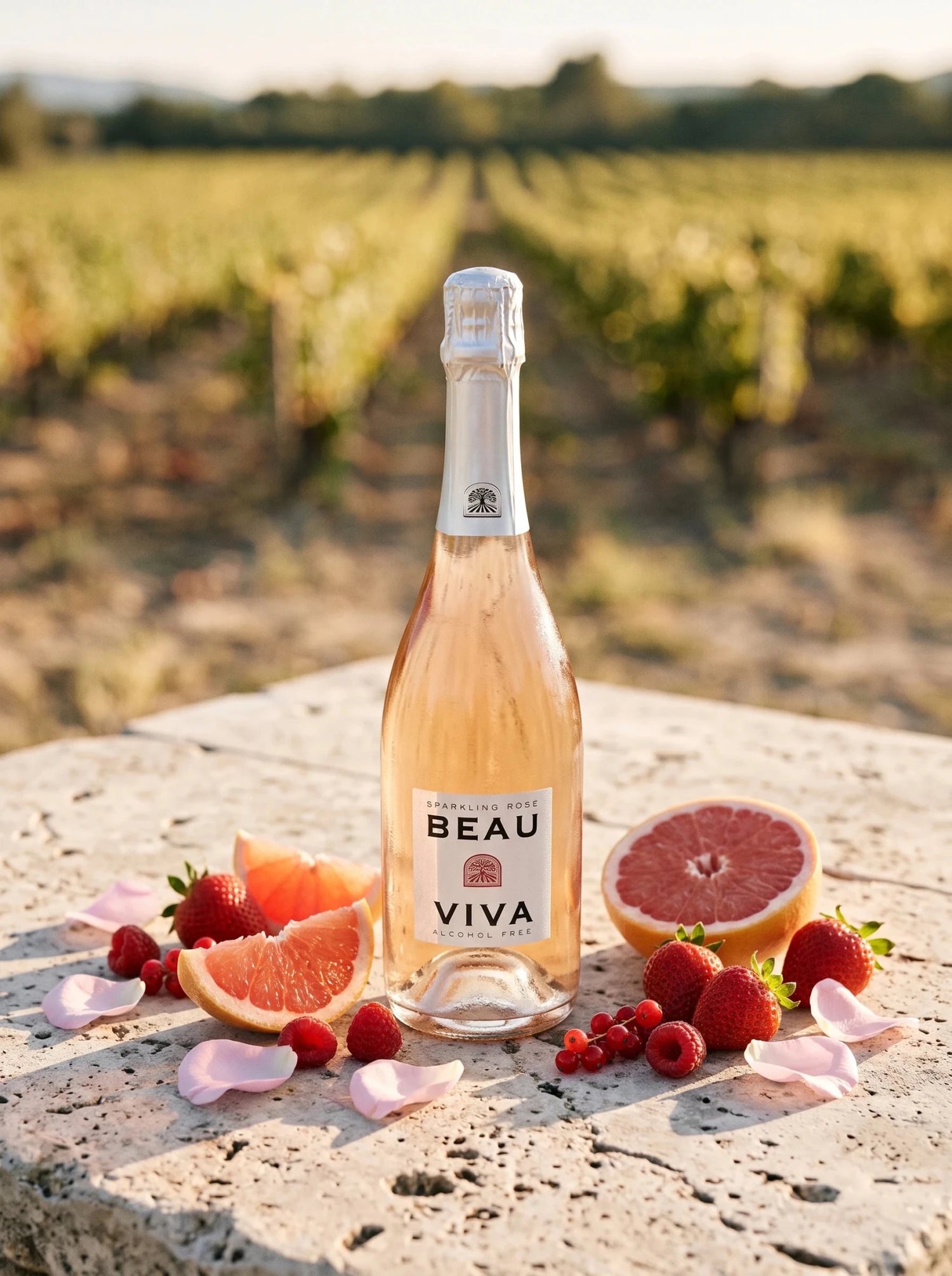 Beau Viva - Sparkling Rosé 0.0% - Alcohol-Free - Alcfree.ch