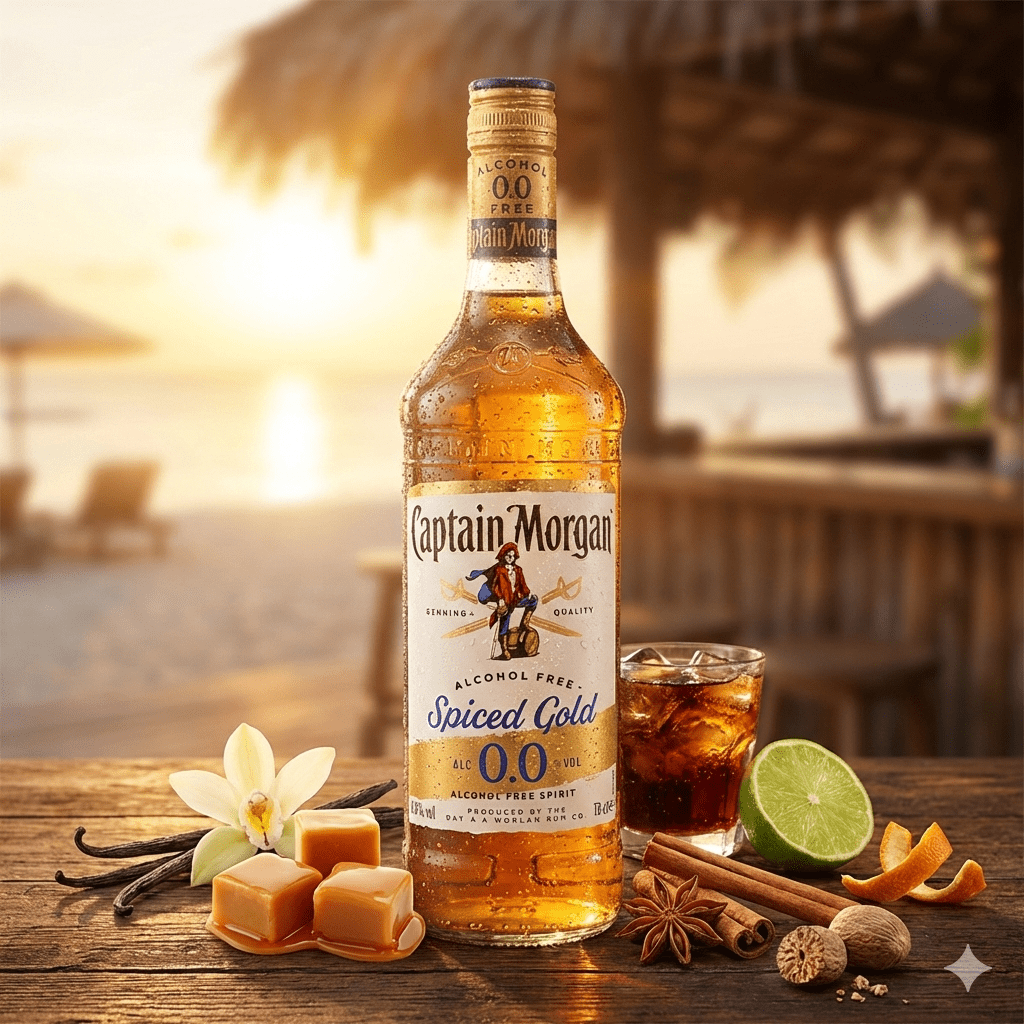 Captain Morgan 0.0% Spiced Gold - Alcfree.ch