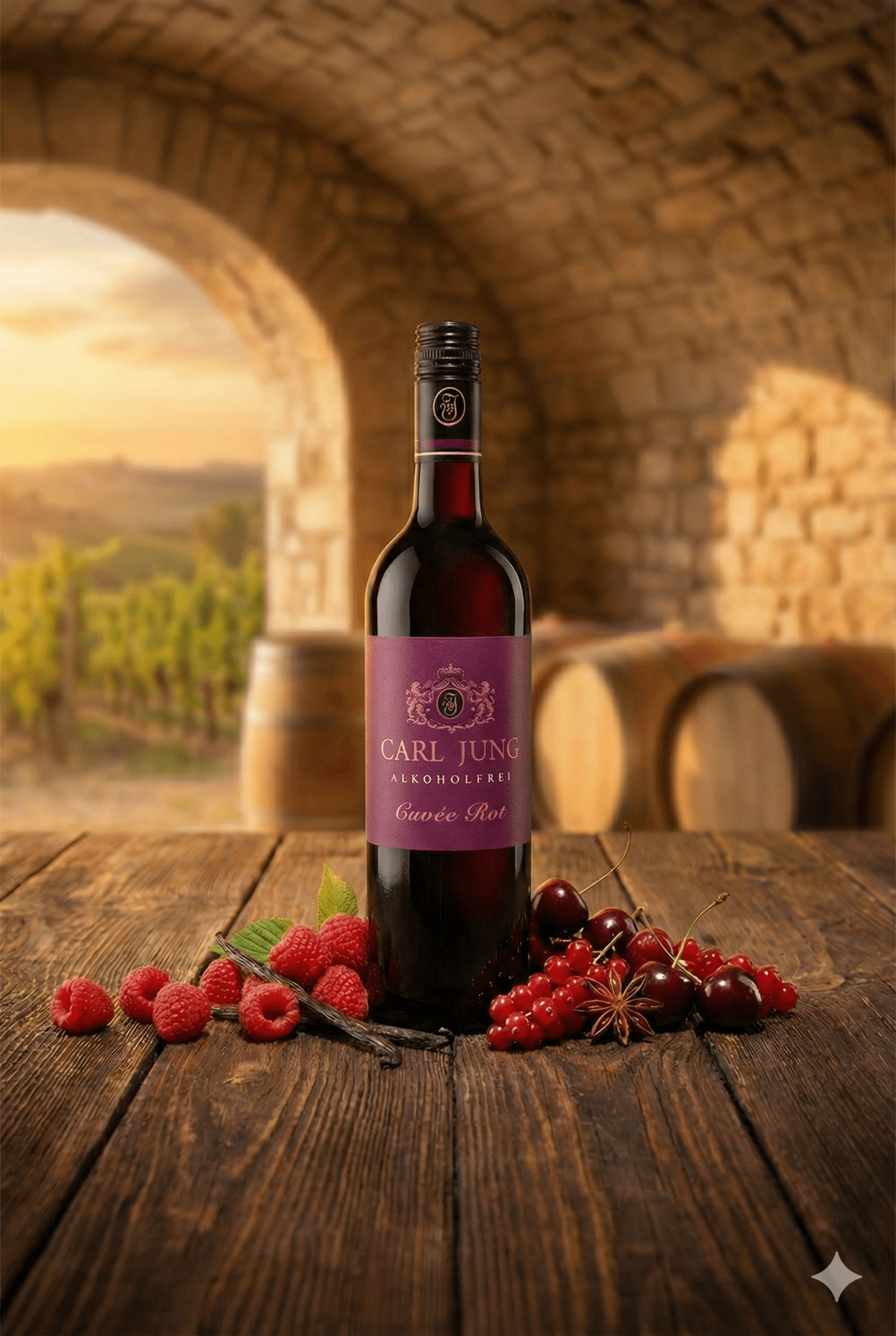 Carl Jung - Cuvée Rot - Alcohol - Free - Alcfree.ch