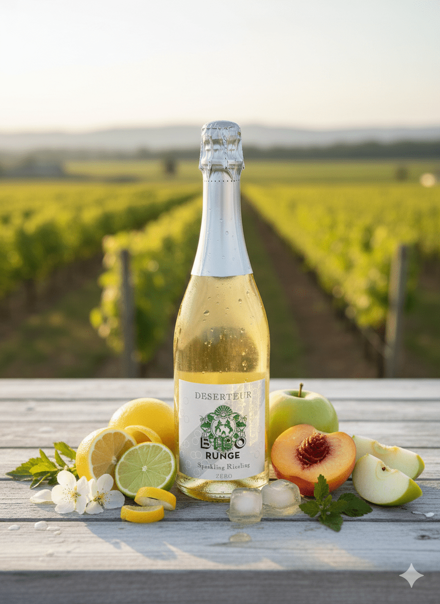 Deserteur Sparkling Riesling - Alcohol - Free - Alcfree.ch