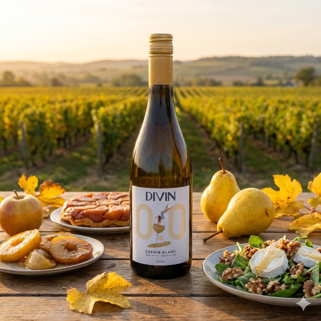 Divin Chenin Blanc 0.0% - Alcohol - Free White Wine - Alcfree.ch