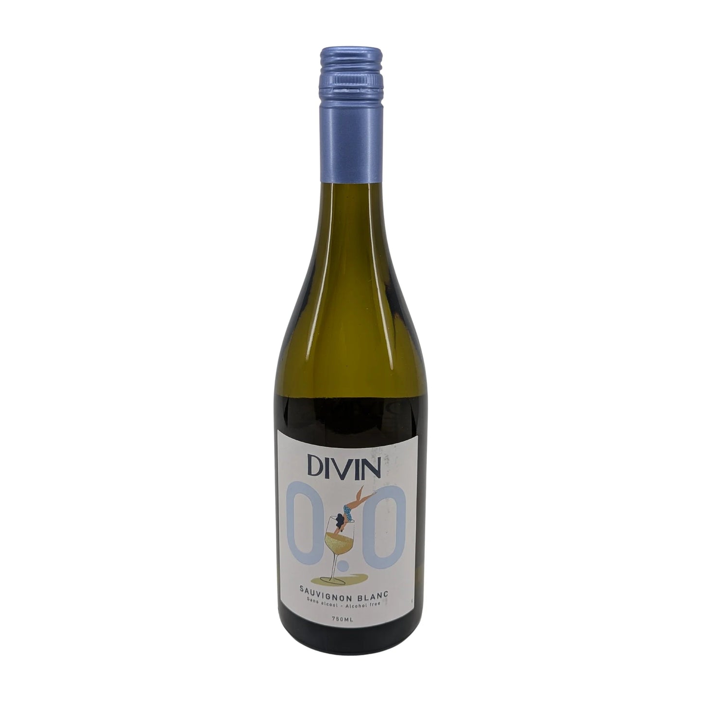 Divin Sauvignon Blanc 0.0% - Alcohol - Free White Wine - Alcfree.ch