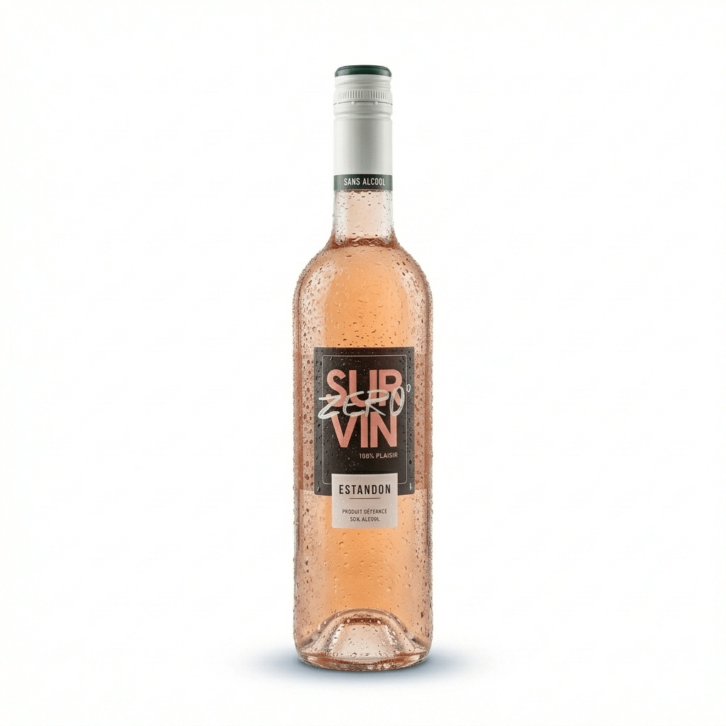 Estandon Zéro sur Vin Rosé - 0.0% - Alcfree.ch
