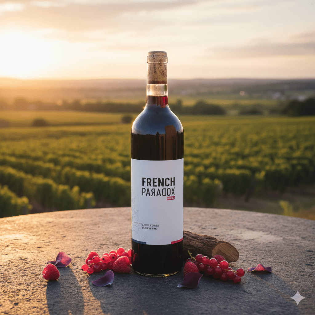 French Paradox Red Wine - Alcohol - Free - Alcfree.ch