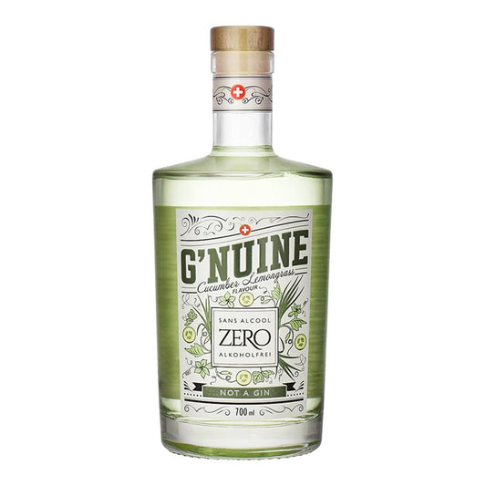 Ginuine Zero Cucumber & Lemongrass - Alcohol-Free - Alcfree.ch