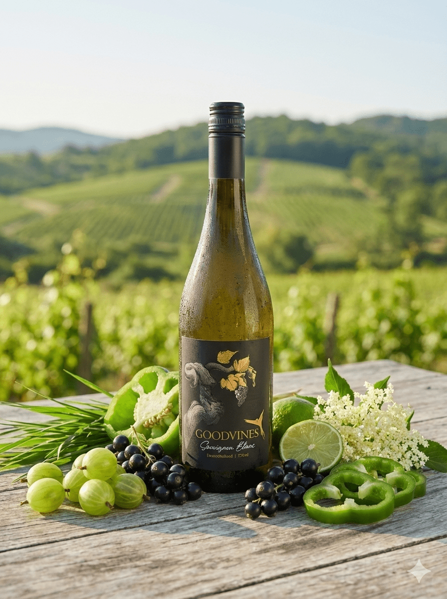 Goodvines - Sauvignon Blanc Black Label dealcoholized - Alcohol - Free - Alcfree.ch