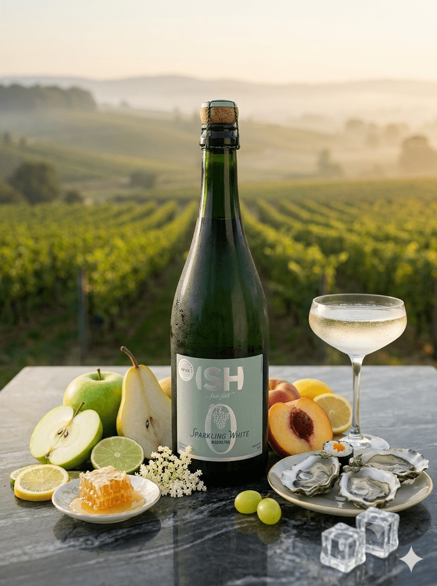 ISH - Sparkling White - Alcohol-Free - Alcfree.ch