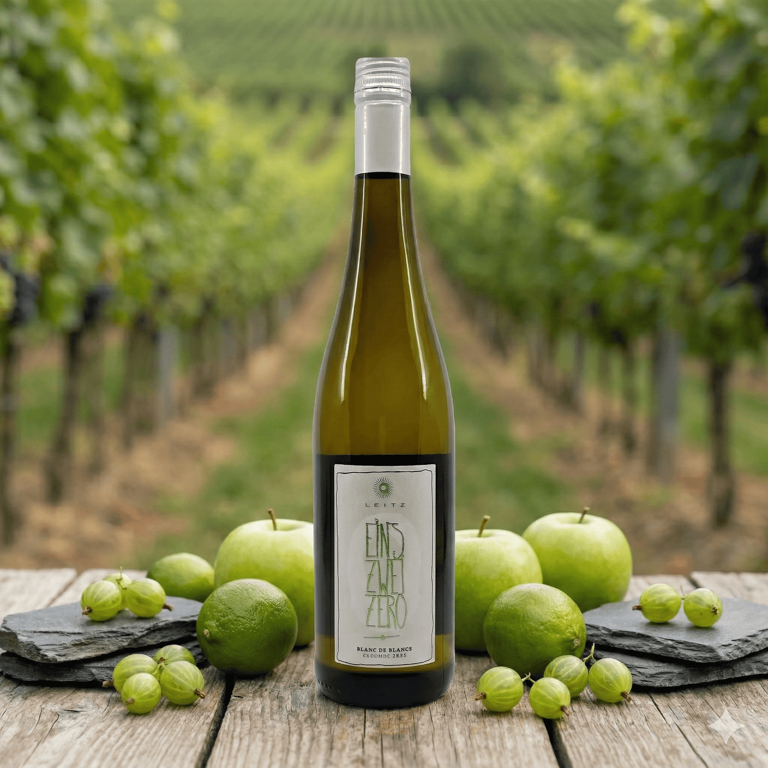 Leitz Eins - Zwei - Zero Blanc de Blancs - Alcohol - Free - Alcfree.ch
