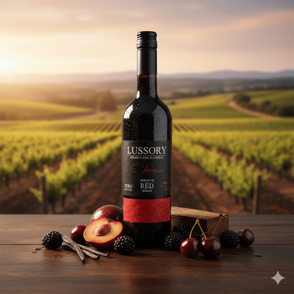 Lussory Premium - Red Merlot - Alcohol - Free - Alcfree.ch