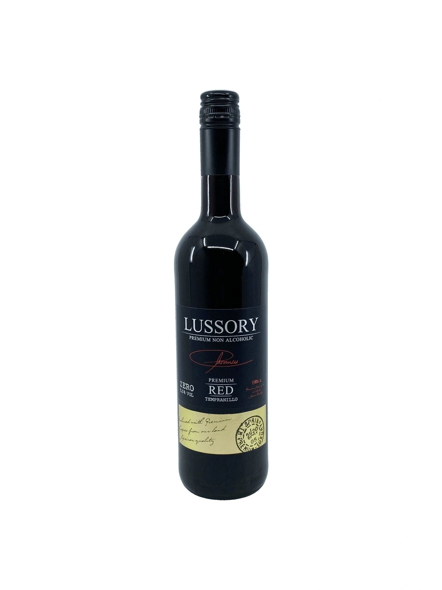 Lussory Premium - Red Tempranillo - Alcfree.ch