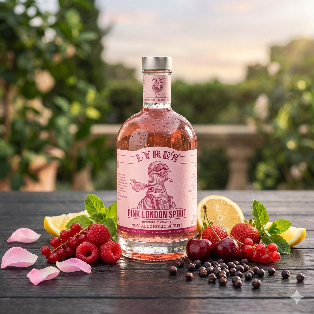 Lyre's - Pink London Spirit - Alcohol - Free - Alcfree.ch