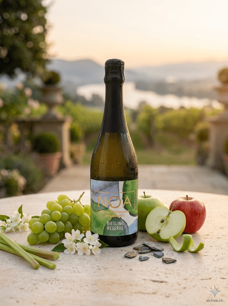 Noa 0% Sparkling Riesling - Alcohol - Free - Alcfree.ch